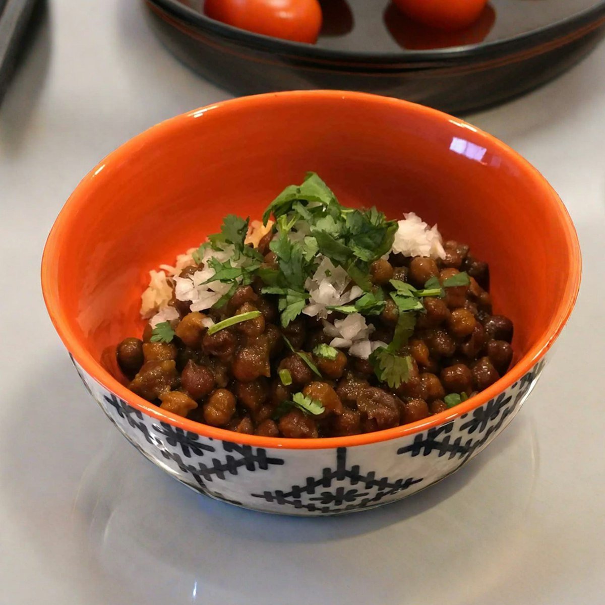 Frijoles charros con nopal